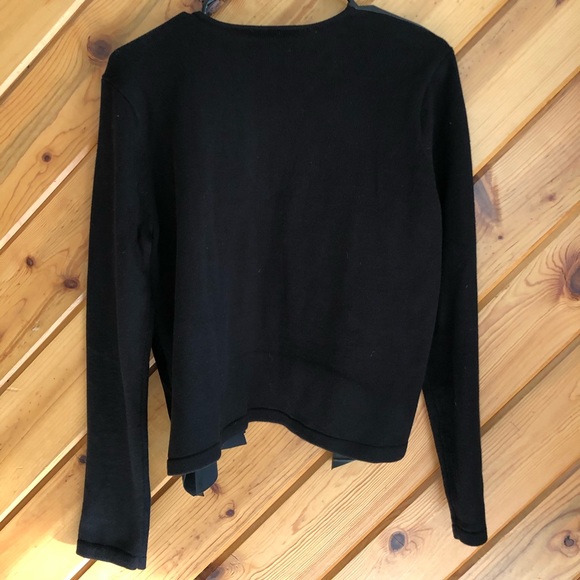 Calvin Klein Leather Trim Jacket - Picture 2 of 3